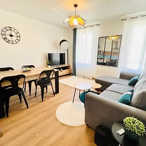 Le Rétro Bohème - Confort - Arrivée Autonome Appartement